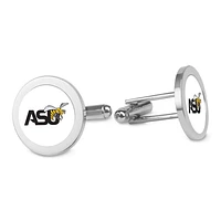 Silver Alabama State Hornets Cufflinks