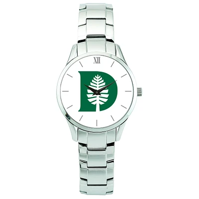 Men's Silver Dartmouth Big Green Stainless Steel Wristwatch