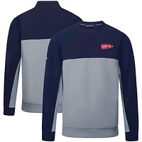 Men's Levelwear  Navy Cleveland Guardians Legacy Rafters Pullover Sweatshirt