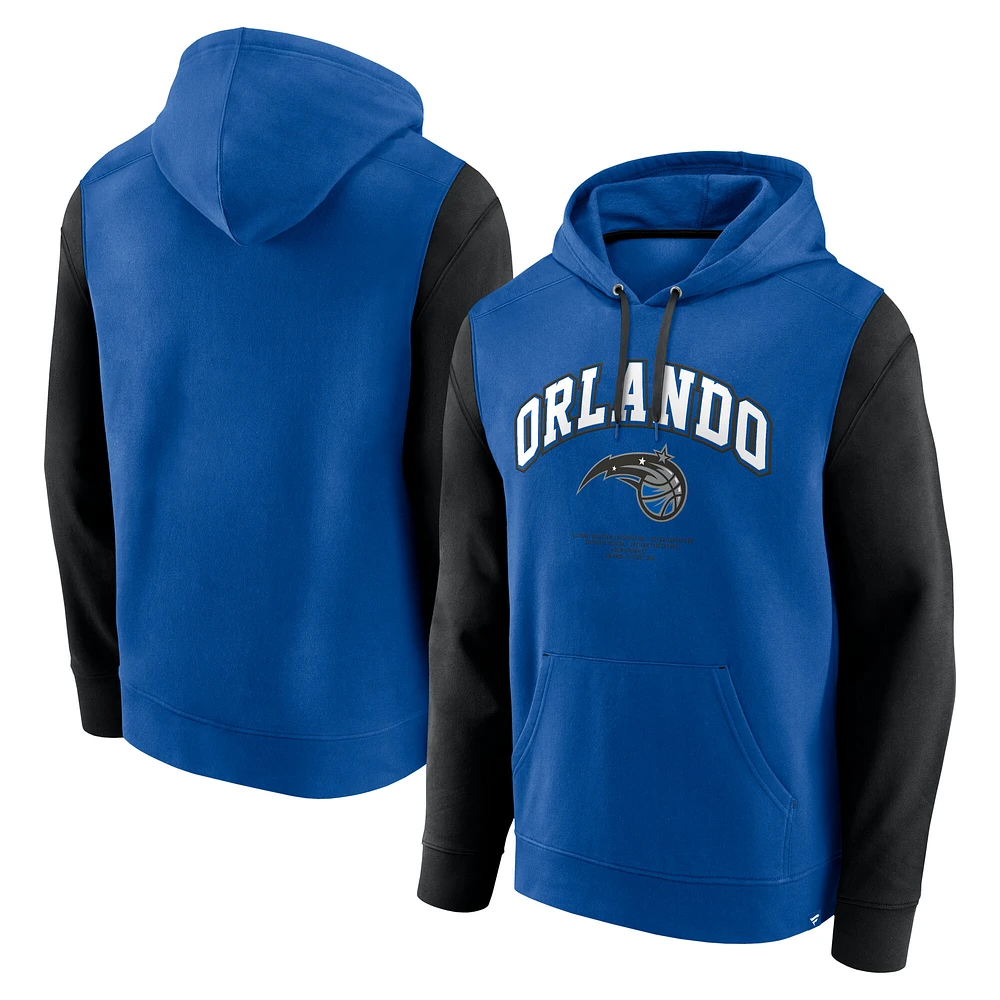 Men's Fanatics Blue Orlando Magic Scorer Pullover Hoodie