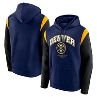 Men's Fanatics Navy Denver Nuggets Scorer Pullover Hoodie