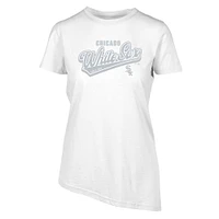 Women's Levelwear  White Chicago Sox Birch Sweep T-Shirt
