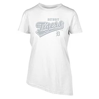 Women's Levelwear  White Detroit Tigers Birch Sweep T-Shirt