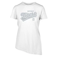 Women's Levelwear  White Detroit Tigers Birch Sweep T-Shirt