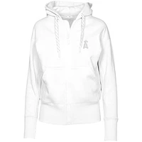 Women's Levelwear  White Los Angeles Angels Gardinia Core Full-Zip Hoodie