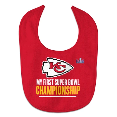 WinCraft Kansas City Chiefs Super Bowl LVIII Champions All Pro Baby Bib