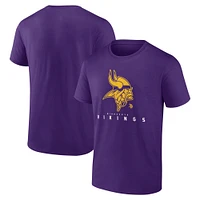 Men's Fanatics Purple Minnesota Vikings Coordinate T-Shirt