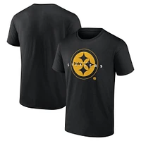 Men's Fanatics Black Pittsburgh Steelers Coordinate T-Shirt