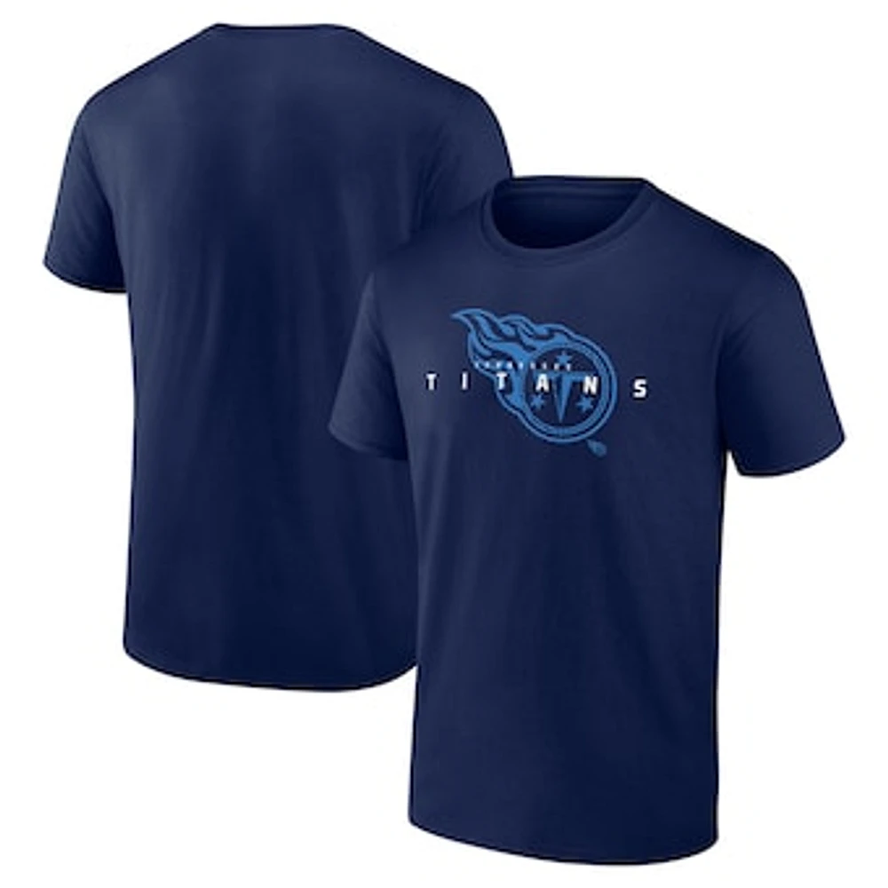 Men's Fanatics Navy Tennessee Titans Coordinate T-Shirt