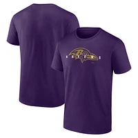 Men's Fanatics Purple Baltimore Ravens Coordinate T-Shirt