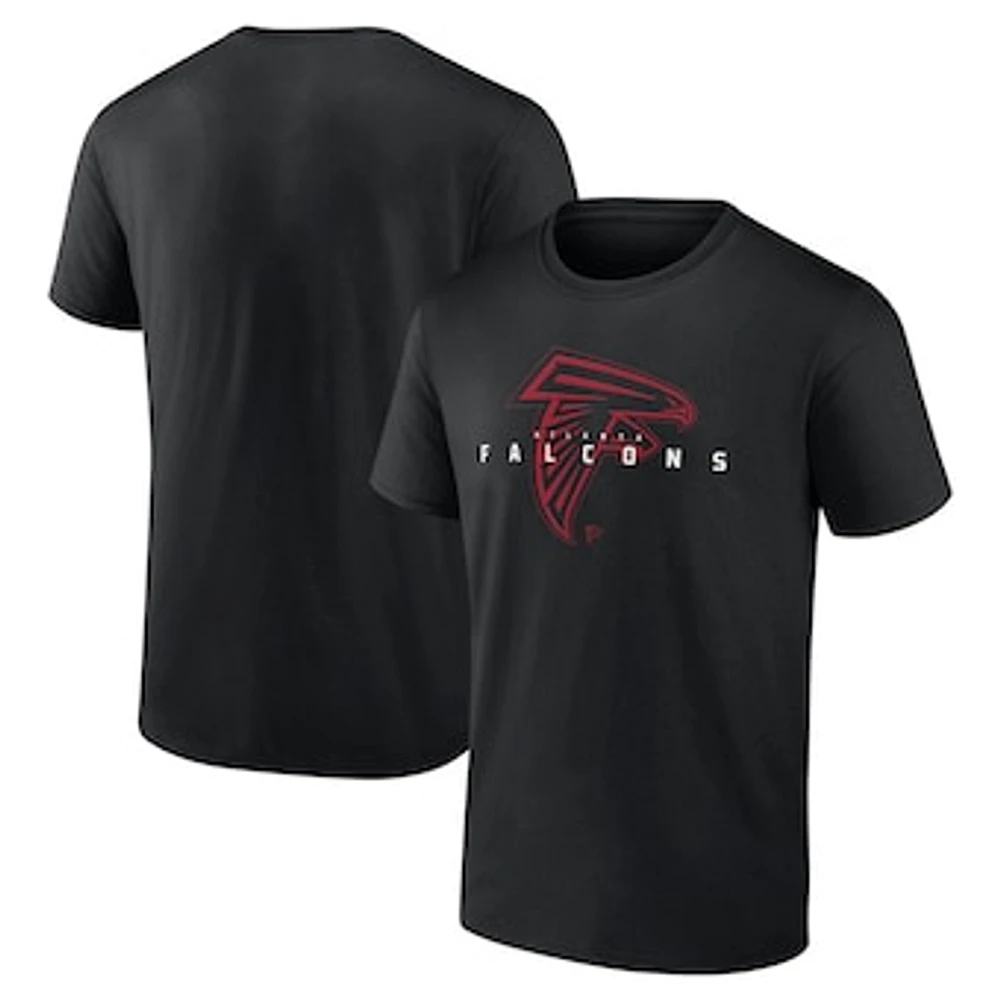 Men's Fanatics Black Atlanta Falcons Coordinate T-Shirt