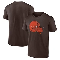 Men's Fanatics Brown Cleveland Browns Coordinate T-Shirt