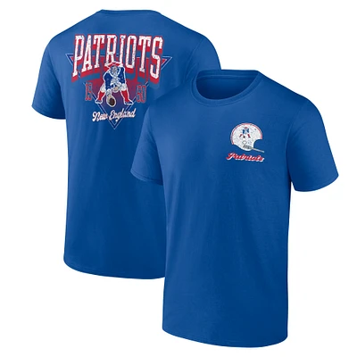 Men's Fanatics Royal New England Patriots Never Over T-Shirt