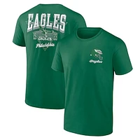 Men's Fanatics Kelly Green Philadelphia Eagles Never Over T-Shirt