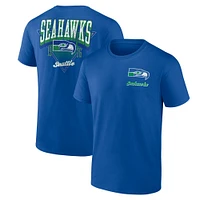 Men's Fanatics Royal Seattle Seahawks Never Over T-Shirt