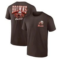 Men's Fanatics Brown Cleveland Browns Never Over T-Shirt