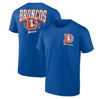 Men's Fanatics Royal Denver Broncos Never Over T-Shirt