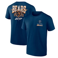 Men's Fanatics Navy Chicago Bears Never Over T-Shirt