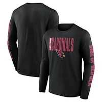 Men's Fanatics Black Arizona Cardinals Vision Long Sleeve T-Shirt