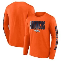 Men's Fanatics Orange Denver Broncos Vision Long Sleeve T-Shirt