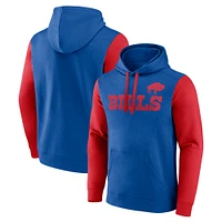 Men's Fanatics Royal Buffalo Bills Fleece Pullover Hoodie