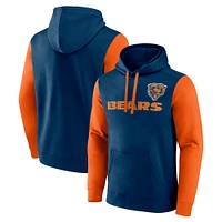 Men's Fanatics Navy Chicago Bears Fleece Pullover Hoodie