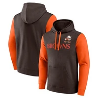 Men's Fanatics Brown Cleveland Browns Fleece Pullover Hoodie