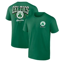 Men's Logo Athletic Kelly Green Boston Celtics Never Over T-Shirt