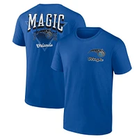 Men's Logo Athletic Blue Orlando Magic Never Over T-Shirt