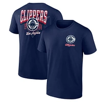 Men's Logo Athletic Navy LA Clippers Never Over T-Shirt