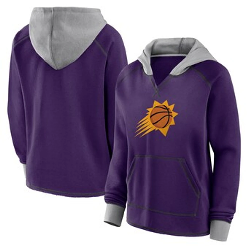 Women's Purple Phoenix Suns Boom Pullover Hoodie