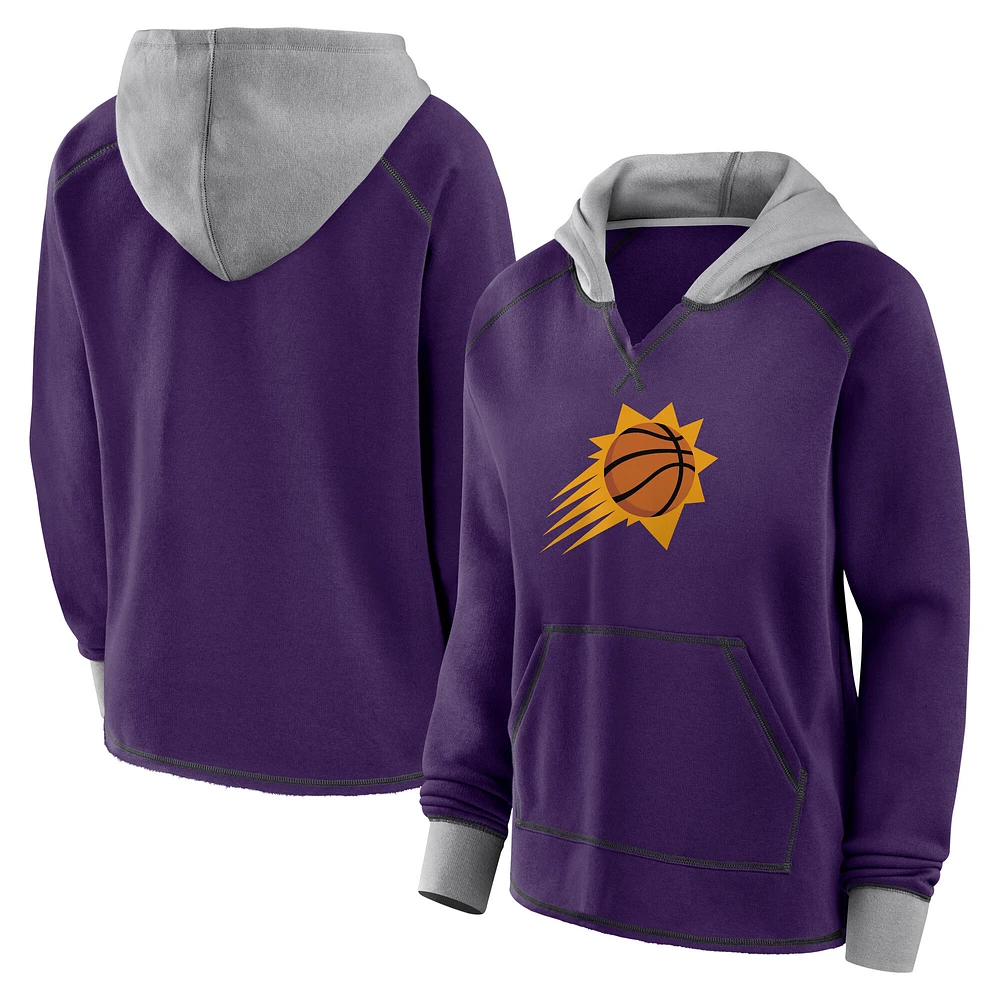 Women's Purple Phoenix Suns Boom Pullover Hoodie