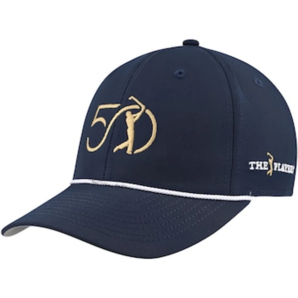 Men's Imperial Navy THE PLAYERS 50th Anniversary The Wingman Rope Adjustable Hat