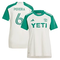 Women's adidas Daniel Pereira Tan Austin FC 2024 The Armadillo Kit Replica Player Jersey