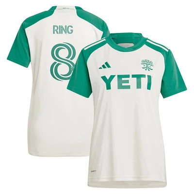 Women's adidas Alexander Ring Tan Austin FC 2024 The Armadillo Kit Replica Player Jersey