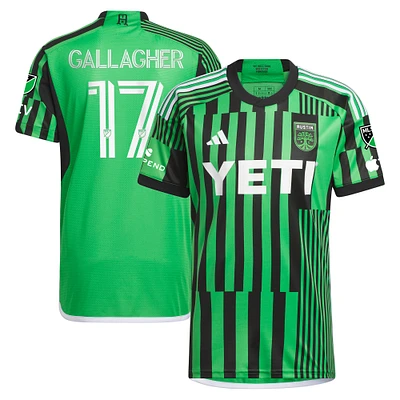 Men's adidas Jon Gallagher Green Austin FC 2024 Las Voces Kit Authentic Player Jersey