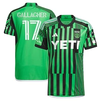 Men's adidas Jon Gallagher Green Austin FC 2024 Las Voces Kit Authentic Player Jersey