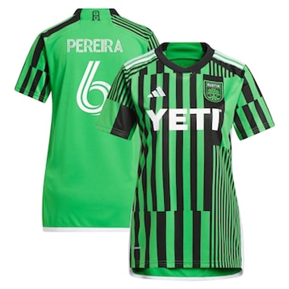 Women's adidas Daniel Pereira Green Austin FC 2024 Las Voces Kit Replica Player Jersey