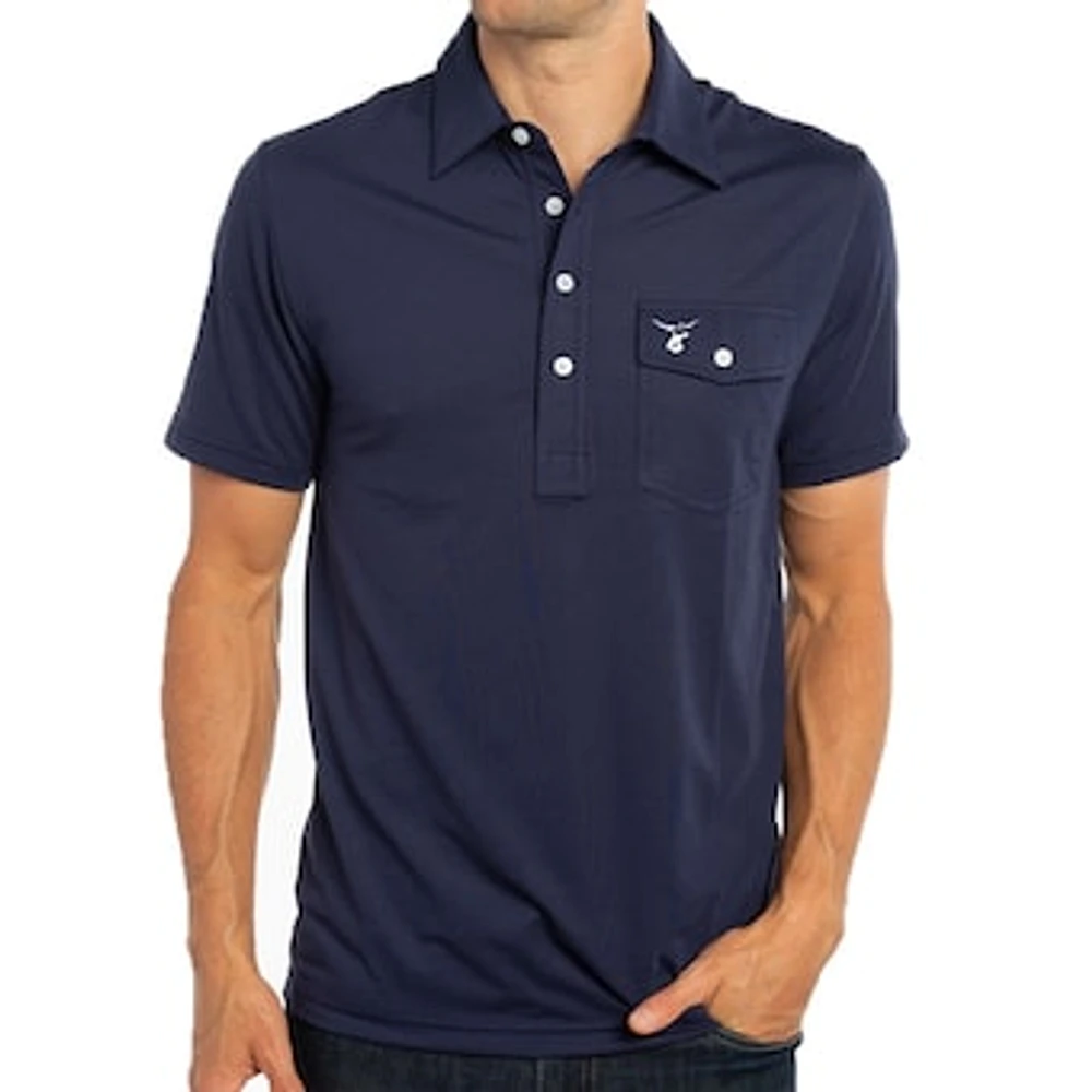 Men's Navy FC Dallas Player Polo