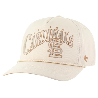 Men's '47 Cream St. Louis Cardinals Neutral Wave Rope Hitch Adjustbable Hat