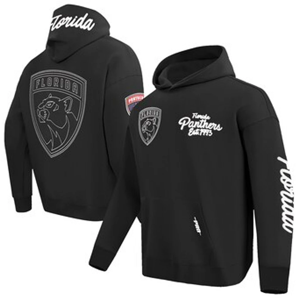 Men's Pro Standard  Black Florida Panthers Paint the City Pullover Hoodie