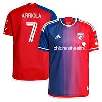 Men's adidas Paul Arriola Navy FC Dallas 2024 After Burner Authentic Player Jersey