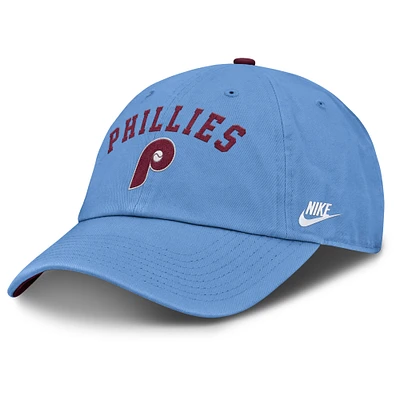 Men's Nike  Light Blue Philadelphia Phillies Cooperstown Collection Club Adjustable Hat