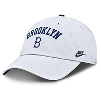 Men's Nike  White Brooklyn Dodgers Cooperstown Collection Club Adjustable Hat