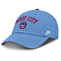 Men's Nike  Light Blue Chicago Cubs Cooperstown Collection Club Adjustable Hat