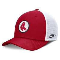 Men's Nike  Red Boston Red Sox Cooperstown Collection Rise Trucker Adjustable Hat