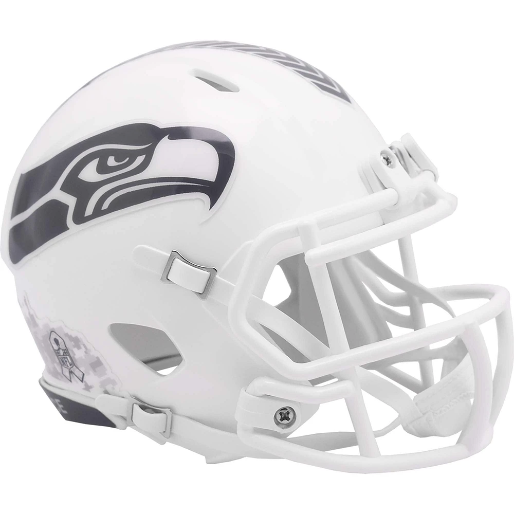 Riddell Seattle Seahawks 2024 Salute To Service Speed Mini Helmet