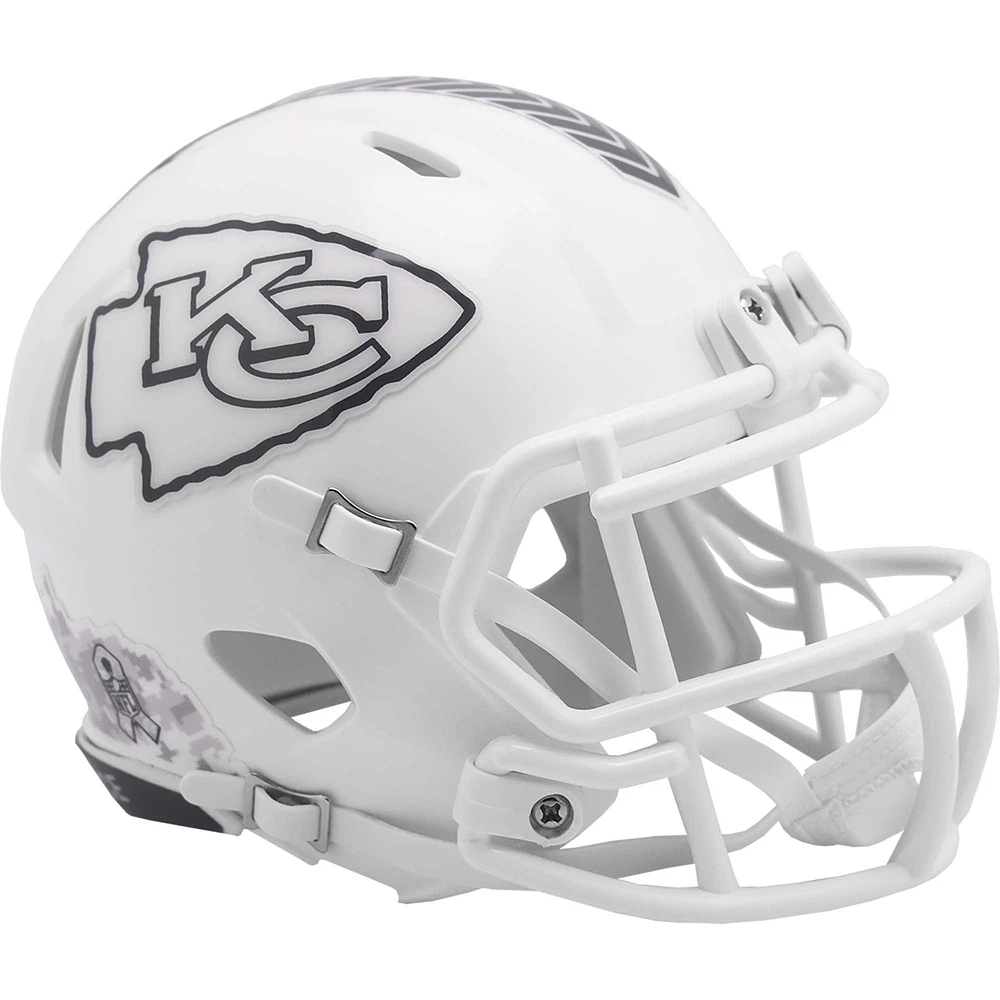 Riddell Kansas City Chiefs 2024 Salute To Service Speed Mini Helmet