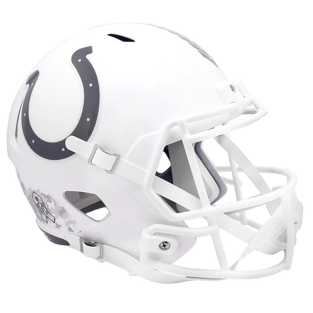 Riddell Indianapolis Colts Salute To Service Speed Replica Helmet