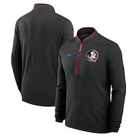 Men's Nike  Black Florida State Seminoles Victory Performance Half-Zip Top